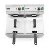 Fritös med tapp 2 x 8l ”Profi Line”, 230V / 7000W, 605 x 460 x (h) 350mm - Bild 4