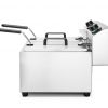 Fritös med tapp 2 x 8l ”Profi Line”, 230V / 7000W, 605 x 460 x (h) 350mm - Bild 5