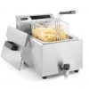 Fritös med digital display och tapp 8l ”Profi Line”, 230V / 3500W, 300 x 515 x (h) 345mm - Bild 2