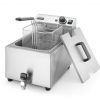 Fritös med tapp 8l "Profi Line", 230V / 3500W, 305 x 515 x (h) 350mm - Bild 4