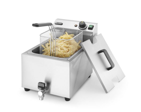 Fritös med tapp 8l "Profi Line", 230V / 3500W, 305 x 515 x (h) 350mm - Bild 2