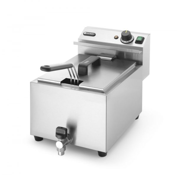 Fritös med tapp 8l "Profi Line", 230V / 3500W, 305 x 515 x (h) 350mm - Bild 5
