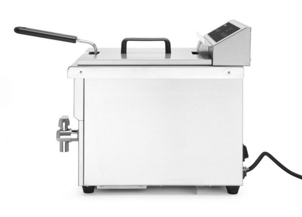 Fritös med induktion och dräneringskran 8l, 230V / 3500W, 290 x 485 x (h) 405mm - Bild 2