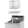 Fritös med induktion och dräneringskran 8l, 230V / 3500W, 290 x 485 x (h) 405mm - Bild 3