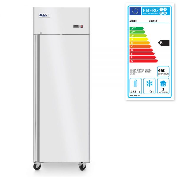 Kylskåp med enkel dörr "Profi Line", 670l, GN 2/1, 230V / 220W, 730 x 805 x (h) 2065mm - Bild 3