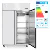 Kylskåp med dubbla dörrar "Profi Line", 1240l, GN 2/1, 230V / 350W, 1314 x 805 x (h) 2065mm - Bild 3