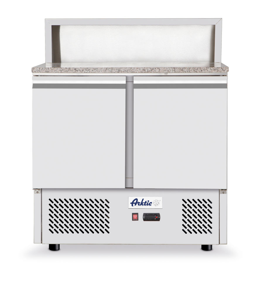 Kylbänk "Pizza" med två dörrar, 300l, 230V / 310W, 900 x 700 x (h) 1100mm