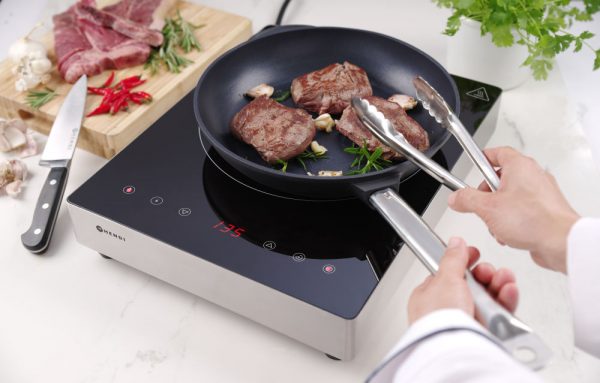 Kokplatta induktion "3500W" i serien "Kitchen Line", 230V / 3500W, 337 x 417 x (h) 85mm - Bild 2