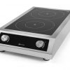 Kokplatta induktion "7000" i serien "Profi Line", 400V / 7000W, 405 x 698 x (h) 145mm - Bild 2