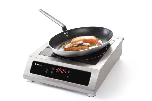 Kokplatta induktion "3500 D XL" i serien "Profi Line", 230V / 3500W, 390 x 500 x (h) 120mm - Bild 2
