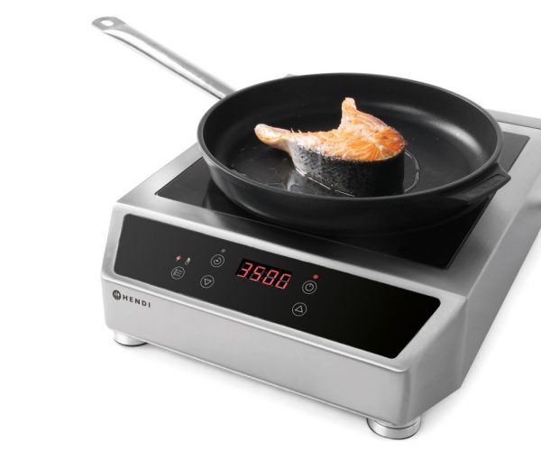 Kokplatta induktion "3500 D" i serien "Profi Line", 230V / 3500W, 340 x 440 x (h) 120mm - Bild 3