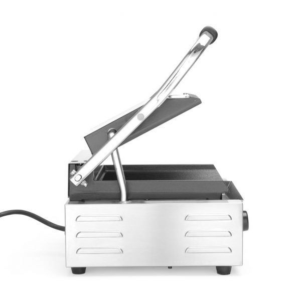 Klämgrill enkel, räfflad topp och botten, 230V / 1800W, 310 x 370 x (h) 210mm - Bild 3