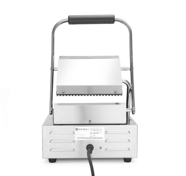 Klämgrill enkel, räfflad topp och botten, 230V / 1800W, 310 x 370 x (h) 210mm - Bild 4