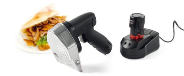 Sladdlös elektrisk kebabkniv "Kitchen Line", 230V / 80W, 199 x 114 x (h) 184mm - Bild 2