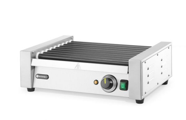 Rullgrill / korvgrill med en zon och 9 rullar, 230V / 940W, 520 x 400 x (h) 175mm - Bild 2