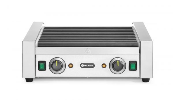 Rullgrill / korvgrill med två zoner och 11 rullar, 230V / 1180W, 520 x 477 x (h) 175mm - Bild 3