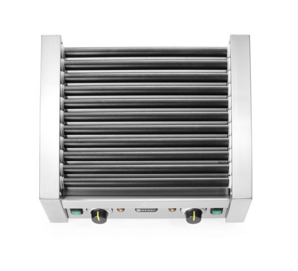 Rullgrill / korvgrill med två zoner och 11 rullar, 230V / 1180W, 520 x 477 x (h) 175mm - Bild 4