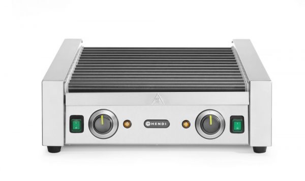 Rullgrill / korvgrill med två zoner och 14 rullar, 230V/1480W, 520x591x (h) 175mm - Bild 4