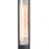 Infravärmare "Tornado", svart, 220-240V /2000 W, 130 x 90 x (h) 900mm.