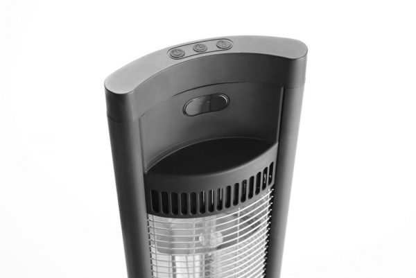 Infravärmare "Tornado", svart, 220-240V /2000 W, 130 x 90 x (h) 900mm - Bild 5