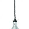 Konformad höj- & sänkbar värmelampa, silver, 230V / 250W, Ø275 x (h) 250mm.