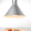 Konformad höj- & sänkbar värmelampa, silver, 230V / 250W, Ø275 x (h) 250mm - Bild 2