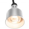 Cylinderformad höj- & sänkbar värmelampa, silver, 230V / 250W, Ø175 x (h) 250mm - Bild 3