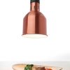 Cylinderformad höj- & sänkbar värmelampa, koppar, 230V / 250W, Ø175 x (h) 250mm - Bild 2