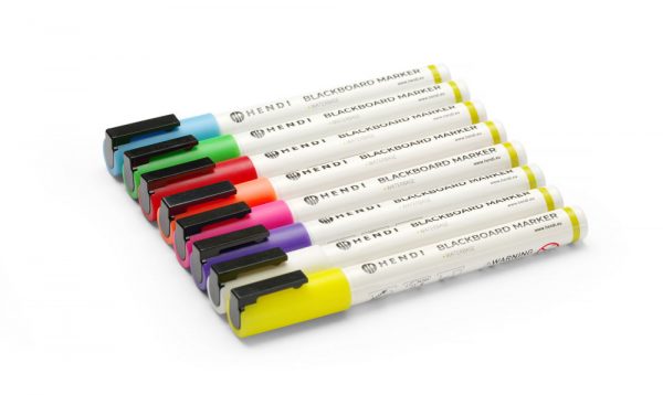 Griffelpennor 3 mm, 8 olika färger, 8-pack - Bild 3