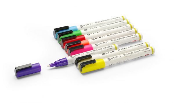 Griffelpennor 3 mm, 8 olika färger, 8-pack - Bild 4