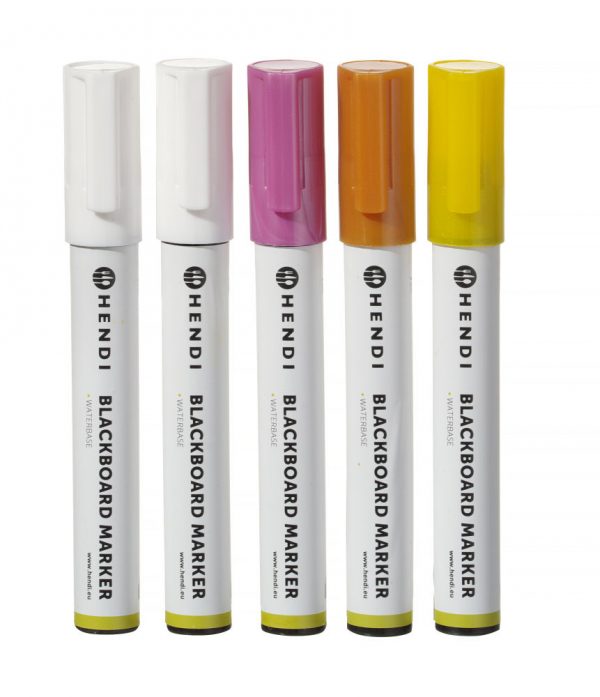 Griffelpennor med smal spets, 5-pack - Bild 3