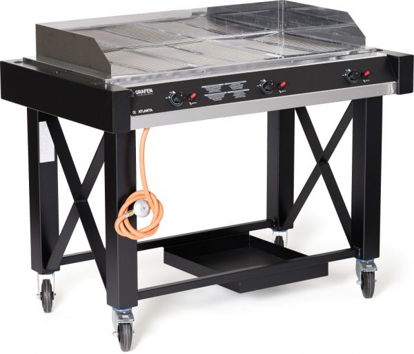 Gasgrill "Atlanta", 13kW, 1285 x 770 x (h) 917mm.