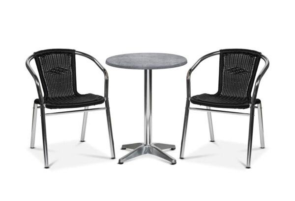 Alu-Bistro karmstol - Bild 2
