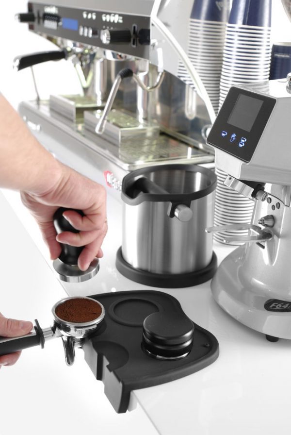 Espresso tamper med fjäder, Ø58x (h) 100mm - Bild 4