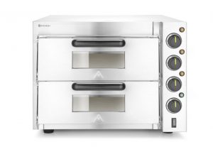 Dubbel Pizzaugn 3000W, 230V / 3000W, 580 x 560 x (h) 435mm.