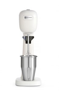 Milkshakemixer designad av Bronwasser, vit, 230V / 400W, 170 x 196 x (h) 490mm.