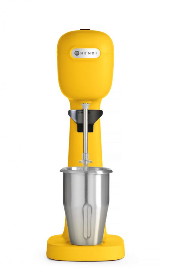 Milkshakemixer designad av Bronwasser, gul, 230V / 400W, 170 x 196 x (h) 490mm - Bild 3