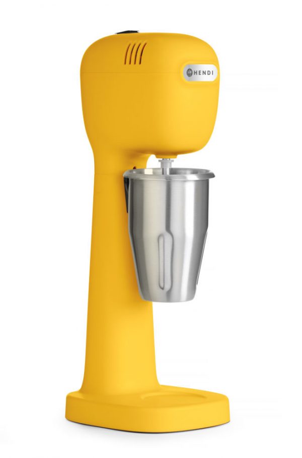 Milkshakemixer designad av Bronwasser, gul, 230V / 400W, 170 x 196 x (h) 490mm - Bild 4