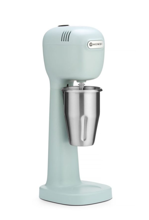 Milkshakemixer designad av Bronwasser, blå, 230V / 400W, 170 x 196 x (h) 490mm - Bild 4