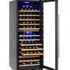 Vinkyl, 2-zon, 135 flaskor, Arktic, 387L, 220-240V/130W, 595x680x (H) 1625mm - Bild 2