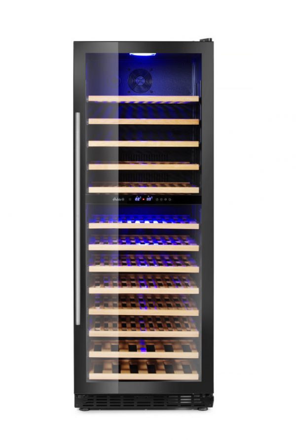 Vinkyl, 2-zon, 135 flaskor, Arktic, 387L, 220-240V/130W, 595x680x (H) 1625mm