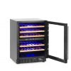 Vinkyl med 2-zoner, 46 flaskor, 133L, 220-240V/90W, 595 x 588 x (h) 820mm - Bild 5