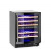 Vinkyl med 2-zoner, 46 flaskor, 133L, 220-240V/90W, 595 x 588 x (h) 820mm - Bild 3