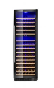 Vinkyl, 2-zon, 160 flaskor, Arktic, 447L, 220-240V/150W, 595x685x (h) 1795mm