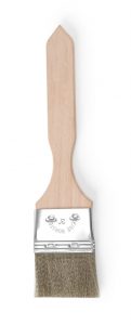 Borste med borst i rostfritt stål, 220 x 50mm.