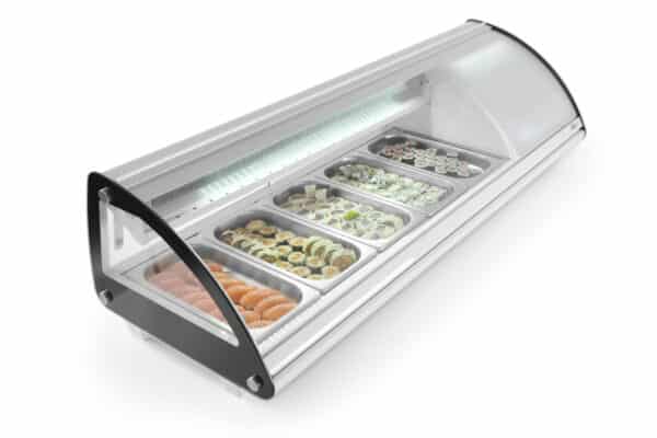 Sushikyl, 5 x GN 1/3, 1307 x 450 x (h) 330mm - Bild 7