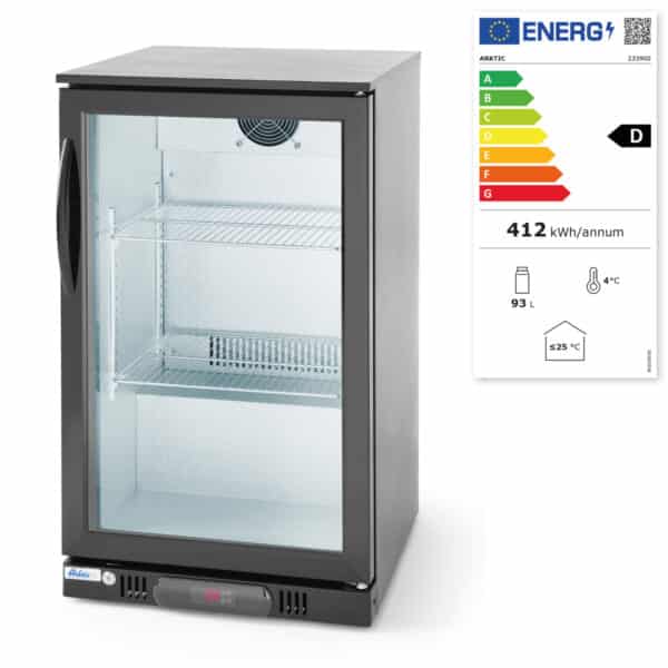 Dryckeskyl med enkel dörr, 93 L, Arktic, 220V/130W, 500 x 500 x (h) 900mm - Bild 3