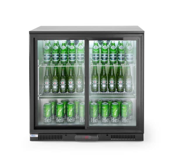 Dryckeskyl med dubbla skjutdörrar, 197 L, Arktic, 220V/160W, 900 x 500 x (h) 900mm - Bild 2