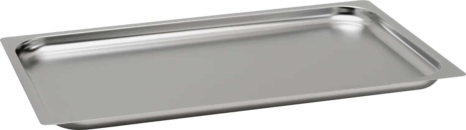 Stekbleck, rostfritt stål - GN 1/1, 530x325x(h)20mm