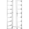 Diskkorgsvagn, 7 x 500x500 mm, 615 x 560 x (h) 1700 mm